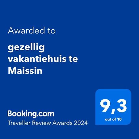 Gezellig Vakantiehuis Te מאיסין מראה חיצוני תמונה
